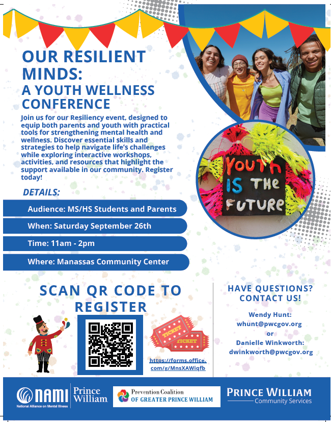 Event Flyer- Our Resilient Minds