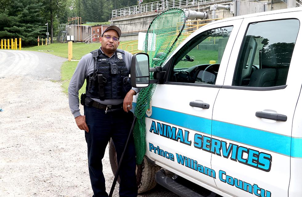 Animal control officer Brent White