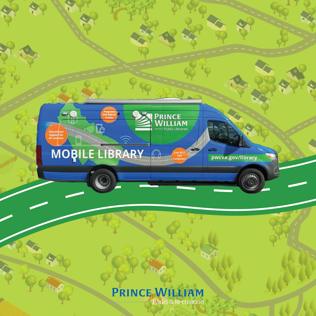 PWC Mobile Library Visits Rollins Ford Park